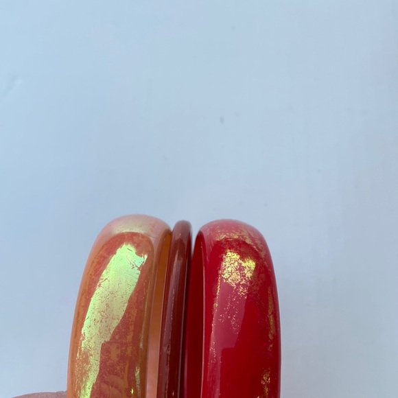 Bangle Bracelets- Plastic, Set of 3 - Picture 3 of 4